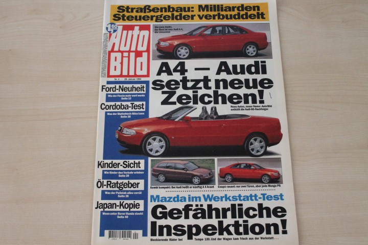 Deckblatt Auto Bild (04/1994)